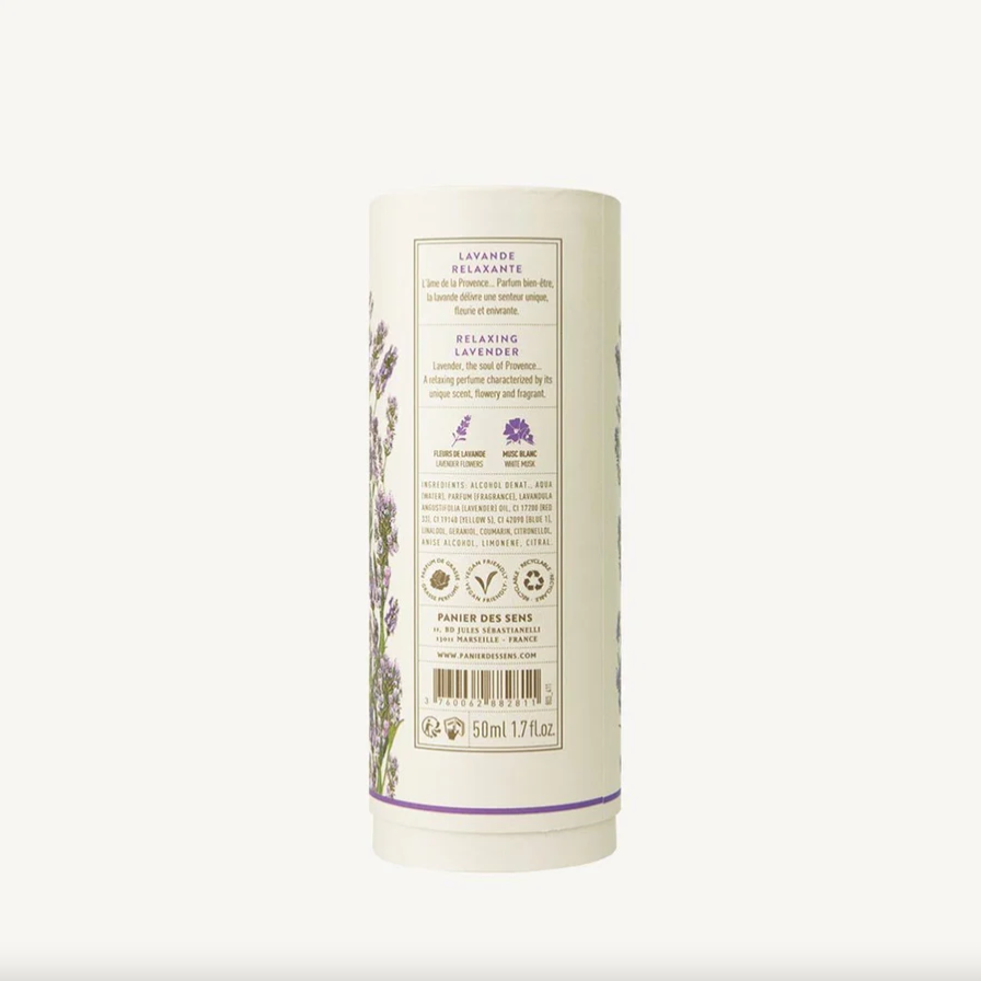 Panier des Sens Eau de toilette - Soothing Lavender 50ml (ESS16001)